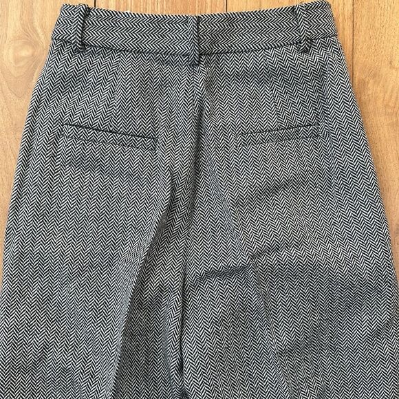 Tibi Herringbone Wool pants NEW with tags Size 0 - Picture 7 of 9